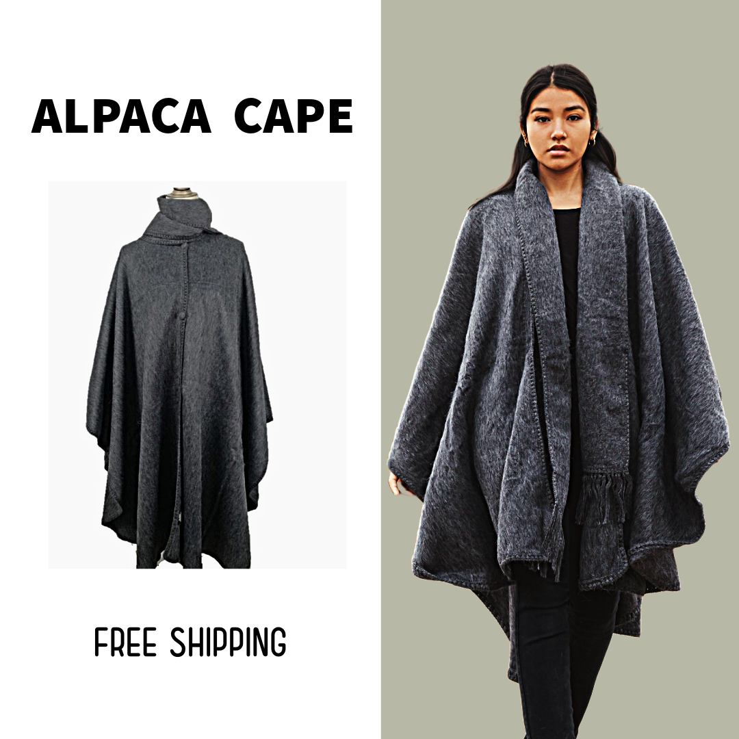 alpaca poncho